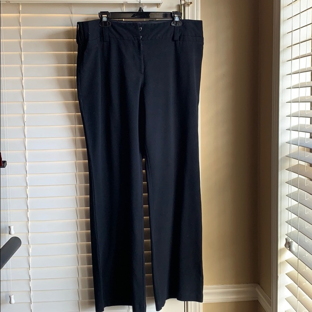 Black slacks